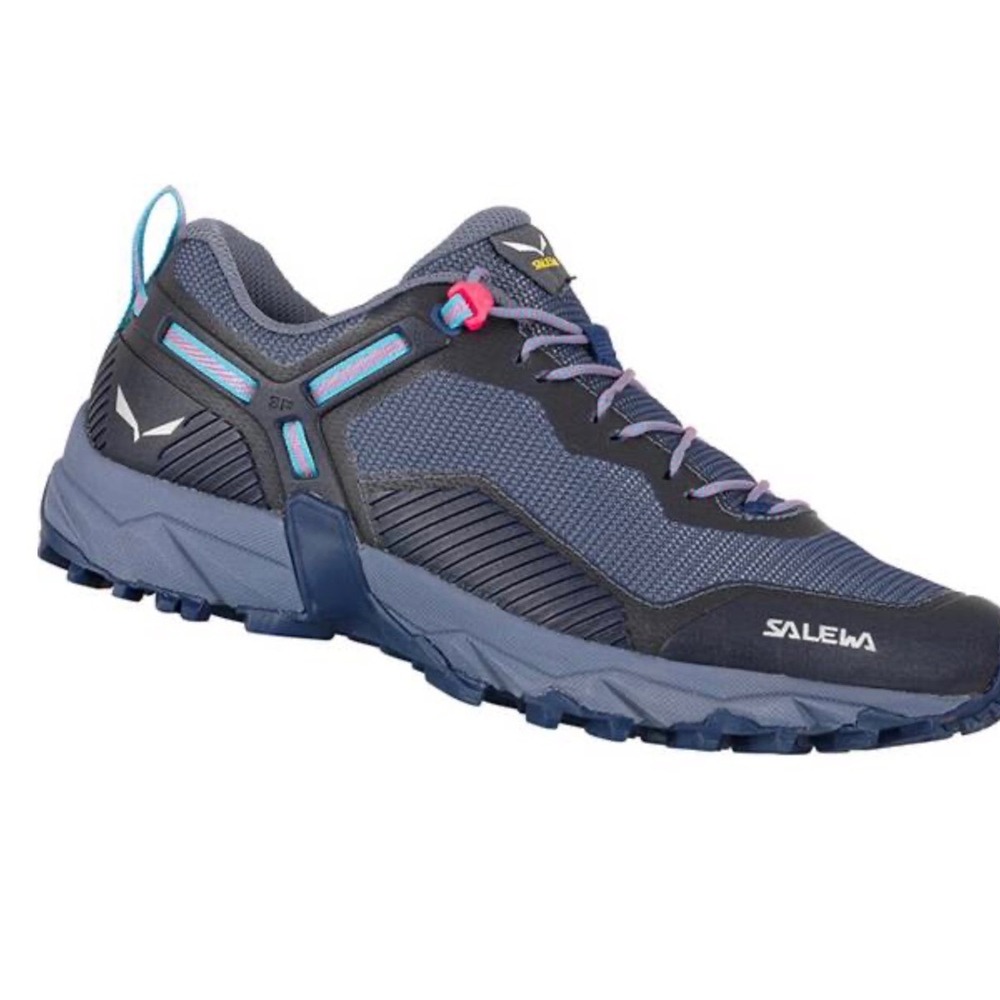 Salewa Women's Ultra Train 3 speed‎ hiking shoes Navy Blazer/Maui Blue size 10.5
